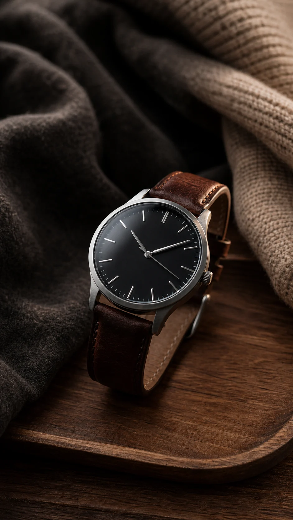 Italian Leather Watch